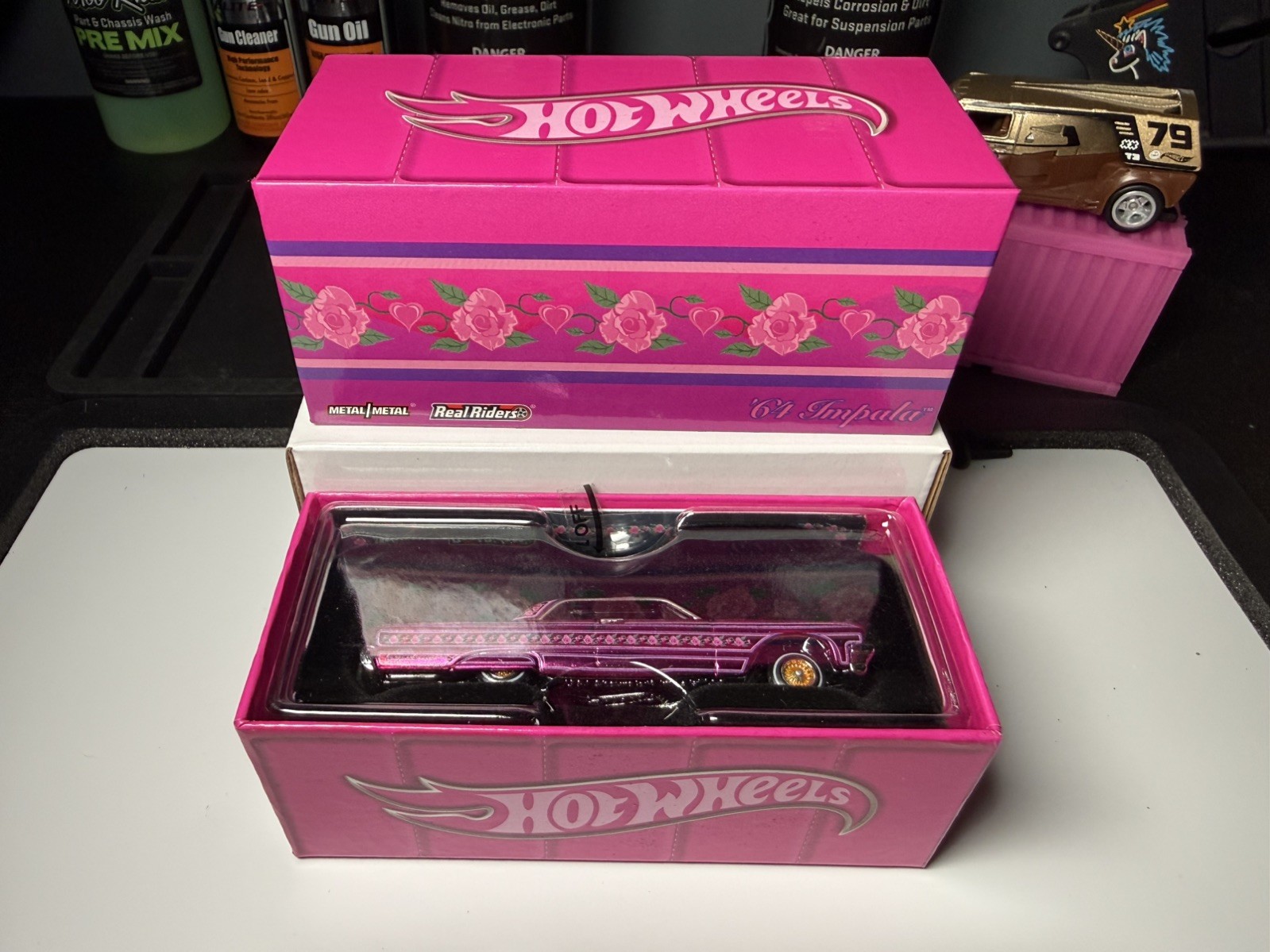2021 Hot Wheels RLC Rose’n One HWC Special Edition ’64 Impala