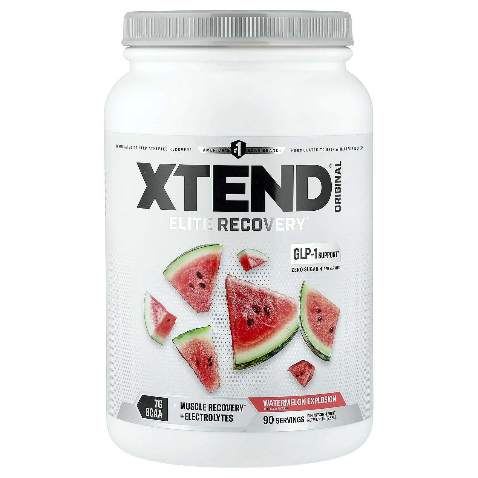 2 X XTEND, 7G BCAA, Watermelon Explosion, 2.52 lb (1.14 kg)