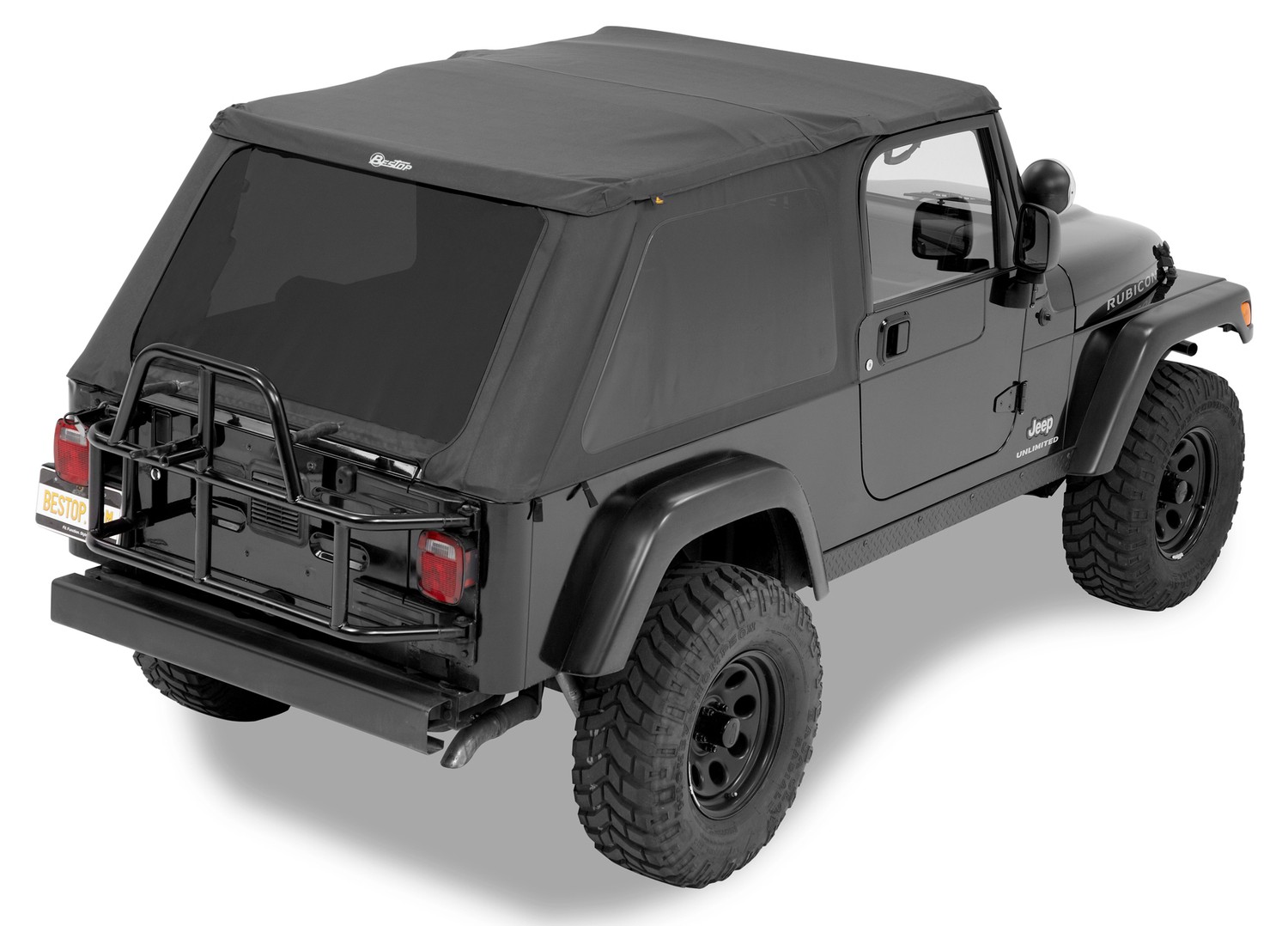 Bestop 56821-35 Trektop NX Black Diamond Soft Top for 04-06 Jeep Wrangler LJ