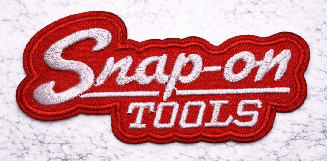 SNAP ON TOOLS EMBROIDERED IRON ON PATCH 4\
