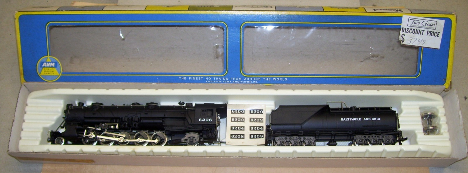 Rivarossi HO Baltimore & Ohio 2-10-2 \