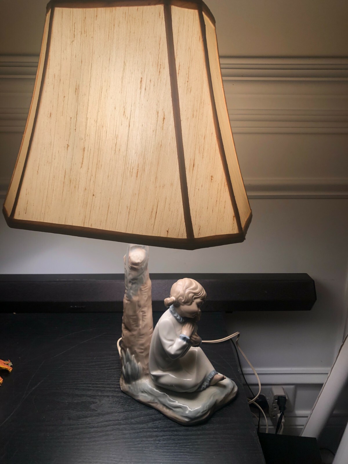 RARE Zaphir Figure by Lladro of a Girl and Doll Lamp 21.5 inch RARE Zaphir Figure by Lladro of a Girl and Doll Lamp 21.5 inch
