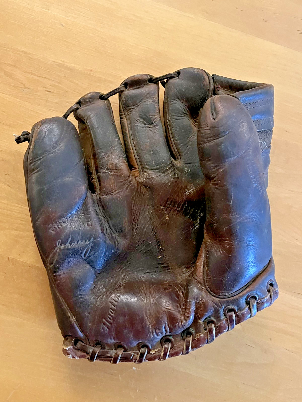 Vintage 1940s-50s Baseball Glove Marathon Sporting Goods 60-42XX