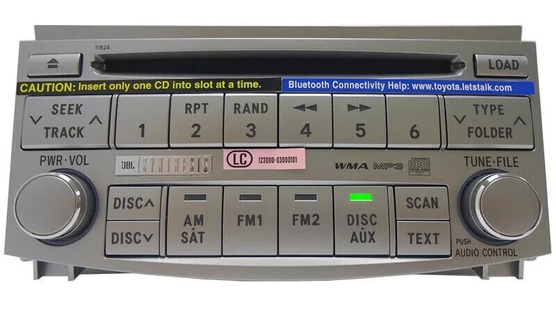 2007-2010 TOYOTA AVALON AM FM RADIO 6 CD JBL 86120-07071 WMA MP3 NEW UNLOCKED 2007-2010 TOYOTA AVALON AM FM RADIO 6 CD JBL 86120-07071 WMA MP3 NEW UNLOCKED