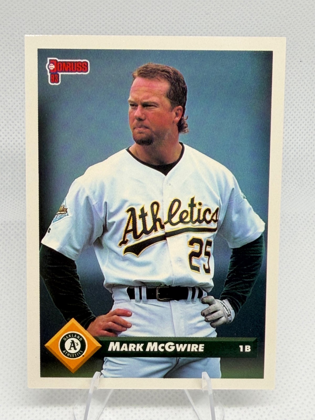 1993 Donruss Mark McGwire #479 Oakland Athletics A109