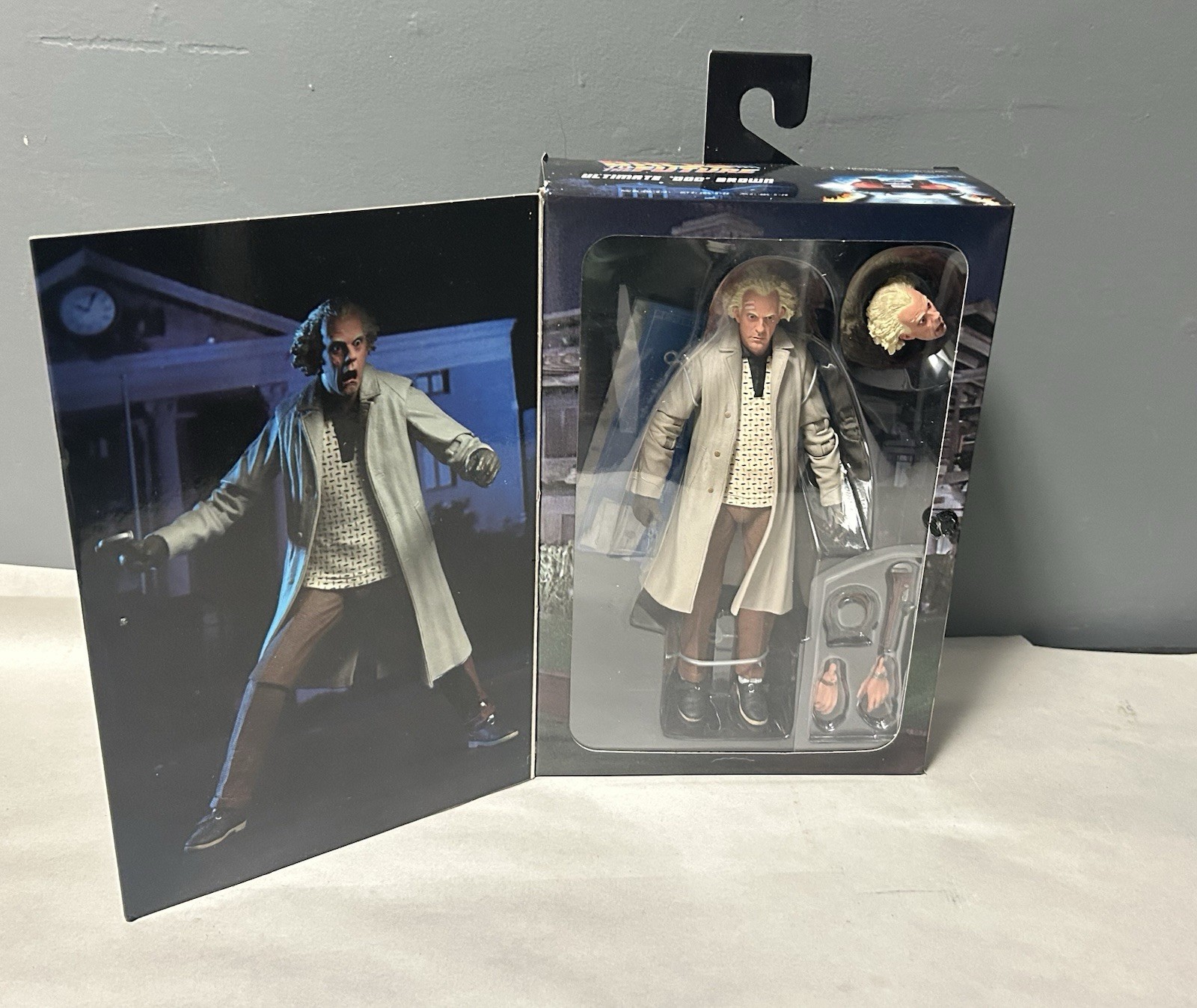 Neka Back to the Future Ultimate 7 inch Action Figure Doc (Emmett Brown) / NECA