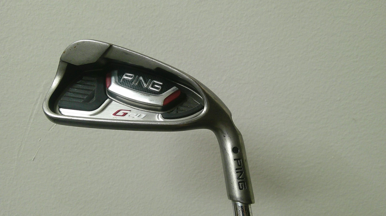 NICE PING G20 IRON SET 4 - PW FACTORY CFS STEEL REGULAR BLACK DOT