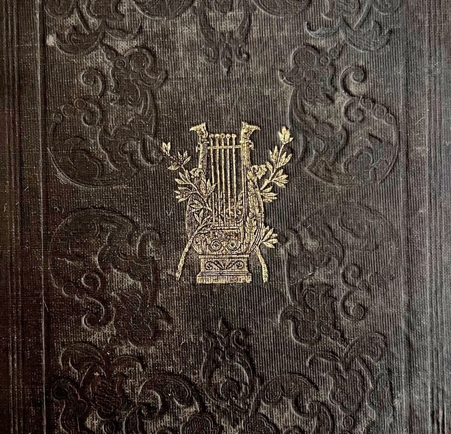 Robert Burns Poetical Works 1852 1st Edition Victorian w/ Engraving HC HBS