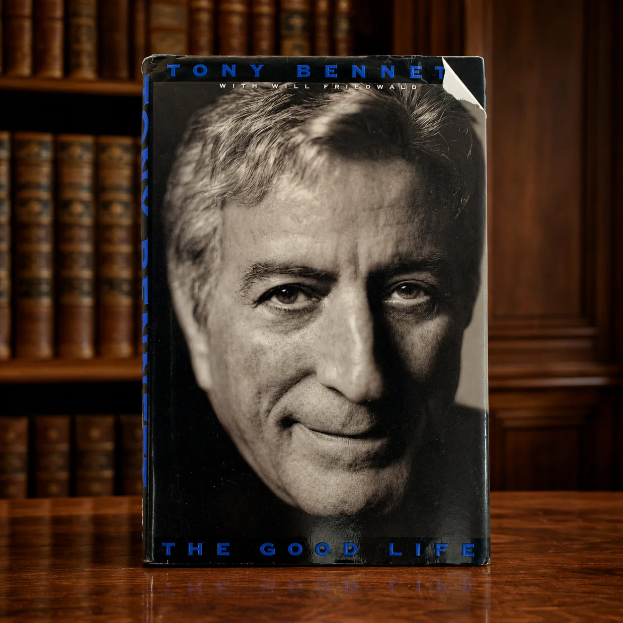 Signed Tony Bennett The Good Life First Edition First Printing Hardcover 1998 Au