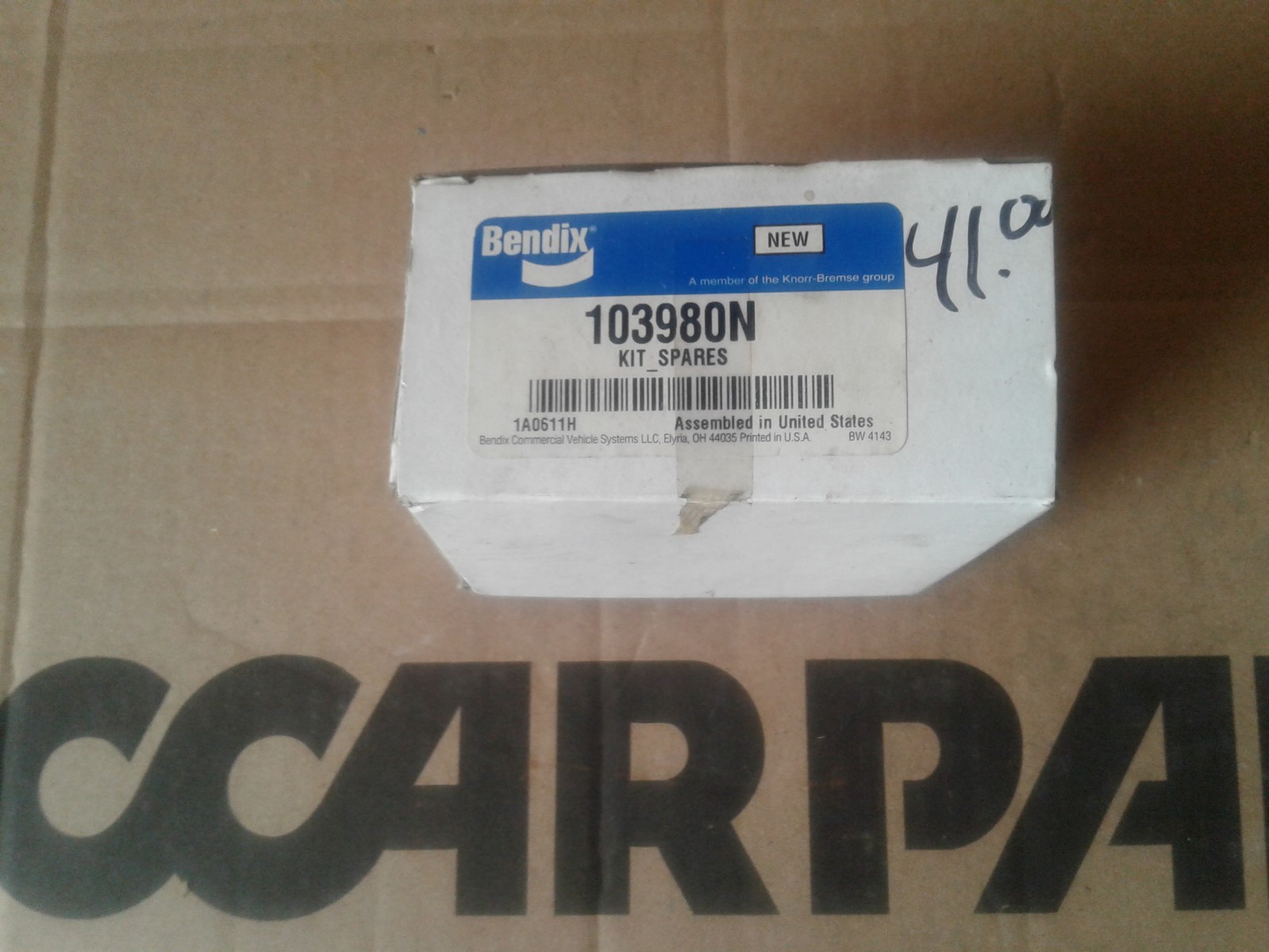 Bendix Kit Kenworth 103980N