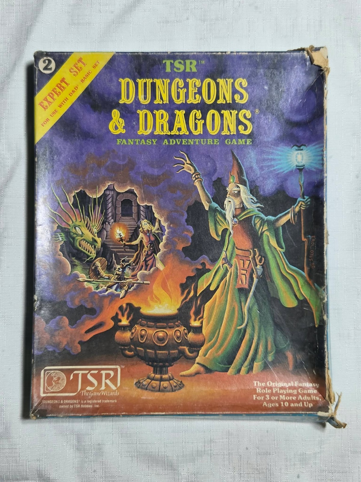 1981 TSR Dungeons & Dragons Expert Set B/X X1 Isle of Dread Rulebook Vintage RPG