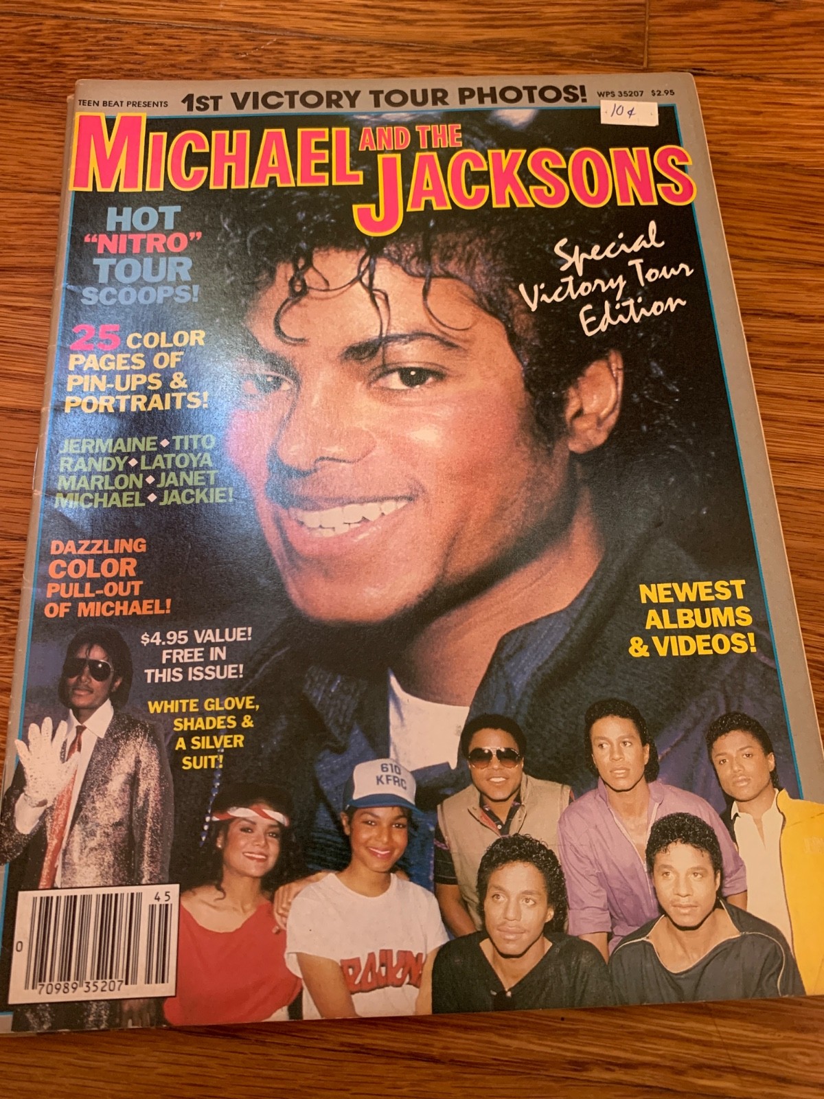 Teen Beat Presents Michael and the Jacksons Magazine (1984) Victory Tour Edition Teen Beat Presents Michael and the Jacksons Magazine (1984) Victory Tour Edition