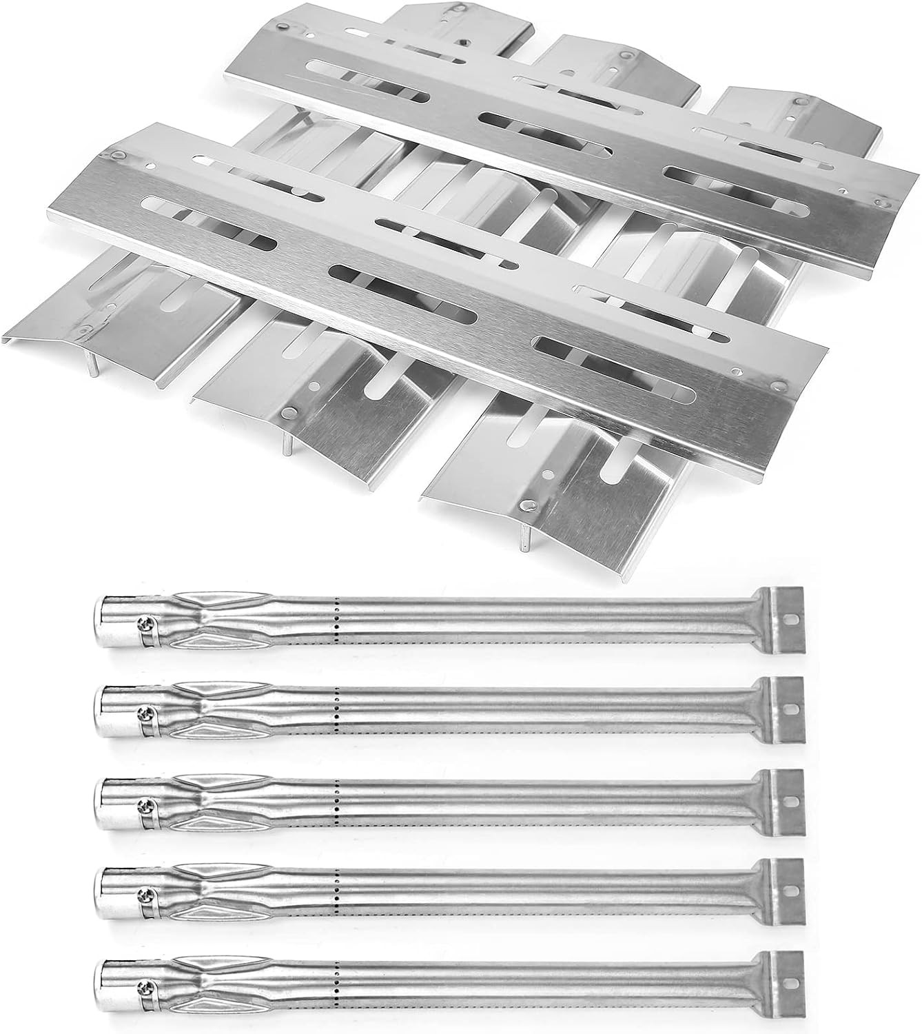 Stainless Steel Heat Plate and Grill Burner for Kenmore Models P02008010A, P0200