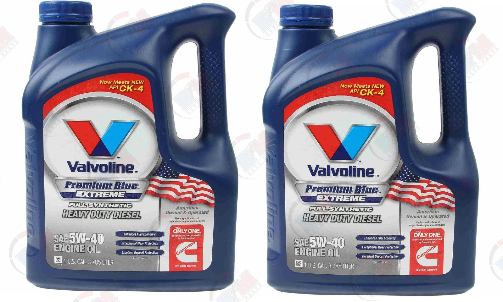 Synthetic Diesel Engine Oil, 5W-40, 2 Gal, 5W-40 VALVOLINE 774038