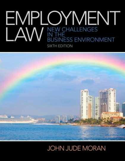 Employment Law - Hardcover, by Moran John - Very Good