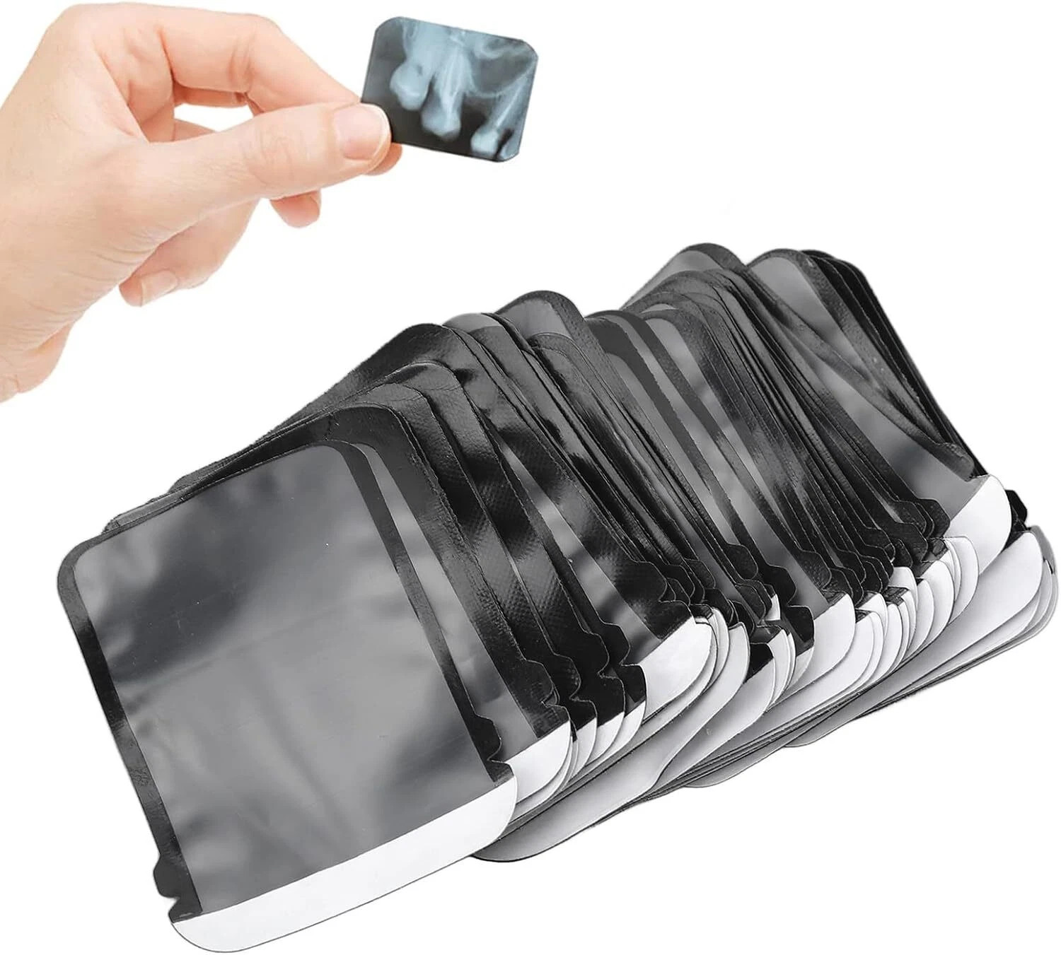 1000/10000pcs Dental X-Ray Barrier Envelopes Size2 Disposable Protective Sleves