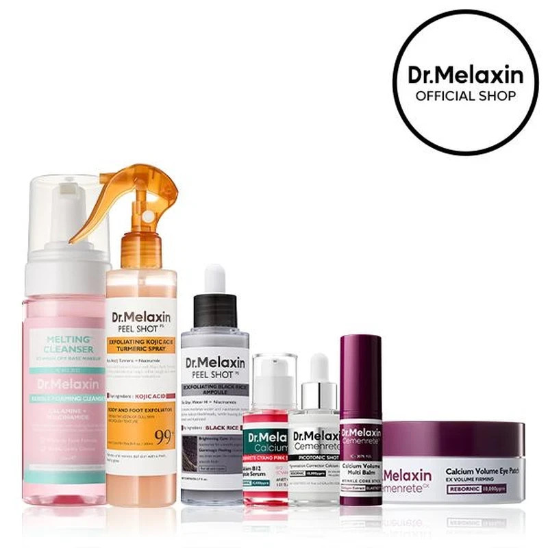 Dr Melaxin Collagen Boost Skincare Kit: Pore Minimize & Firming 7 COMBINE