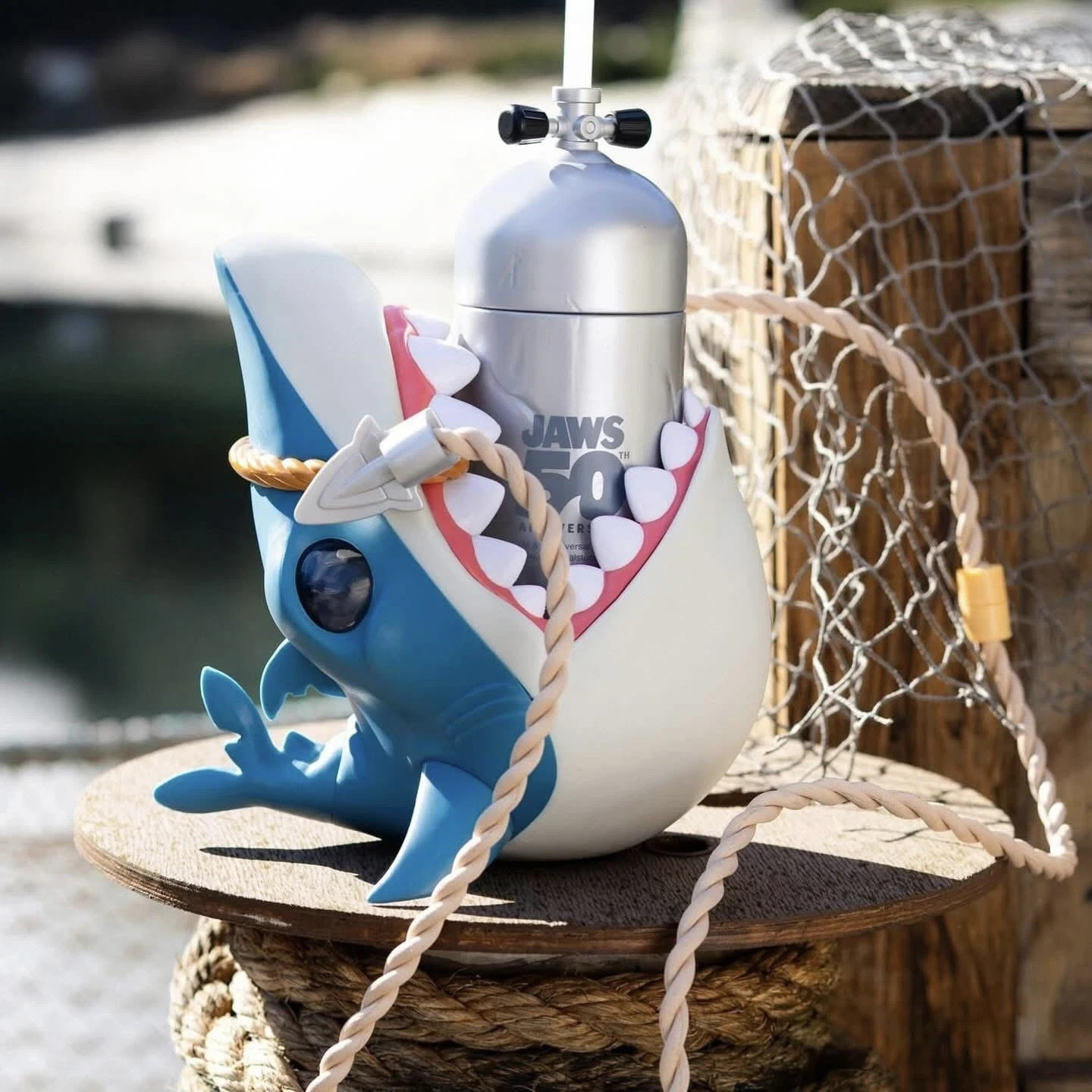 NEW Universal Studios Jaws 50th Anniversary Sipper Park Exclusive Sippee Cup NEW Universal Studios Jaws 50th Anniversary Sipper Park Exclusive Sippee Cup