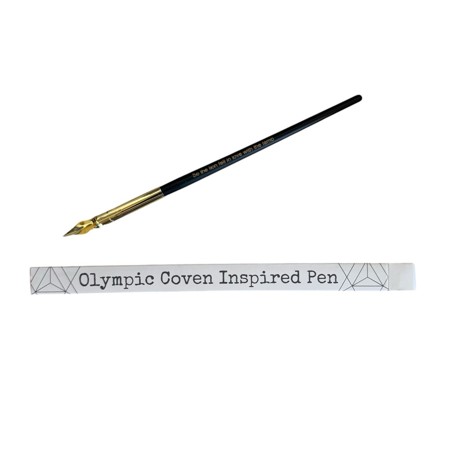 Twilight Inspired Olympic Coven Calligraphy Pen Lion Fell In Love With The Lamb Twilight Inspired Olympic Coven Calligraphy Pen Lion Fell In Love With The Lamb