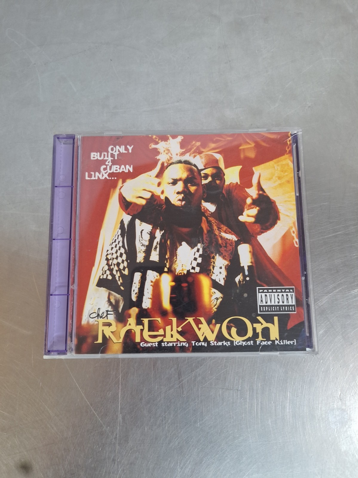 Only Built 4 Cuban Linx - Raekwon CD Wu Tang Clan GRAIL EDITION PURPLE FAX AUTO Only Built 4 Cuban Linx - Raekwon CD Wu Tang Clan GRAIL EDITION PURPLE FAX AUTO