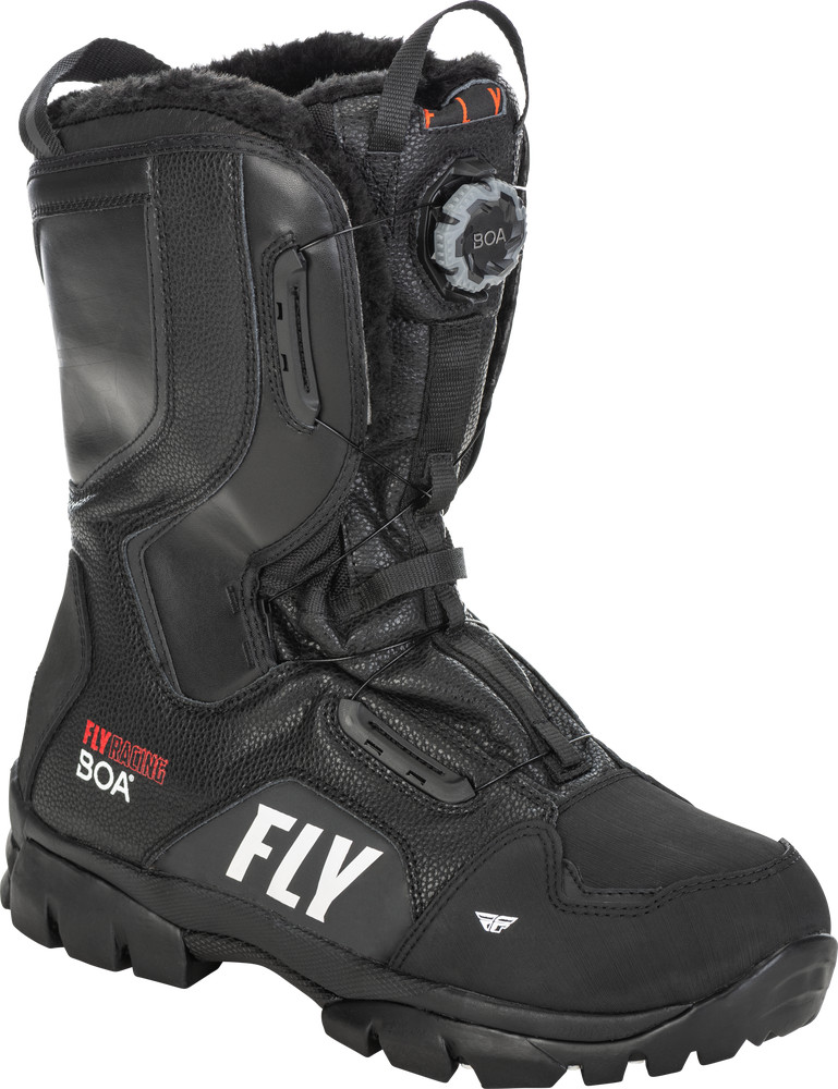 Fly Racing Marker Boa Boots Black Cold Weather Waterproof Snowmobile Adult 10 Fly Racing Marker Boa Boots Black Cold Weather Waterproof Snowmobile Adult 10