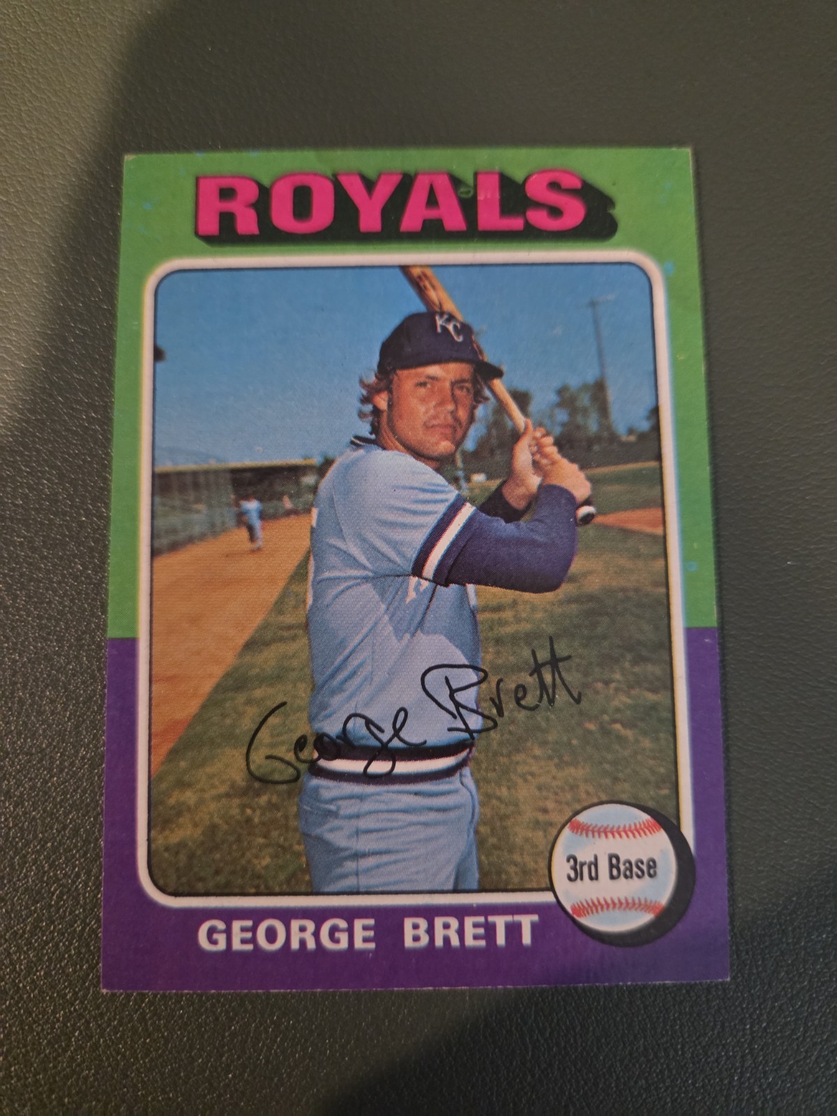 George Brett 1975 Topps Rookie George Brett 1975 Topps Rookie