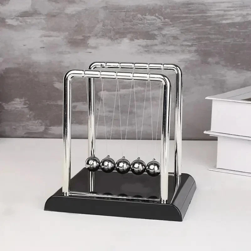 Newton\'s Cradle Balance Balls Physics Pendulum Desk Toy Home Office Decor