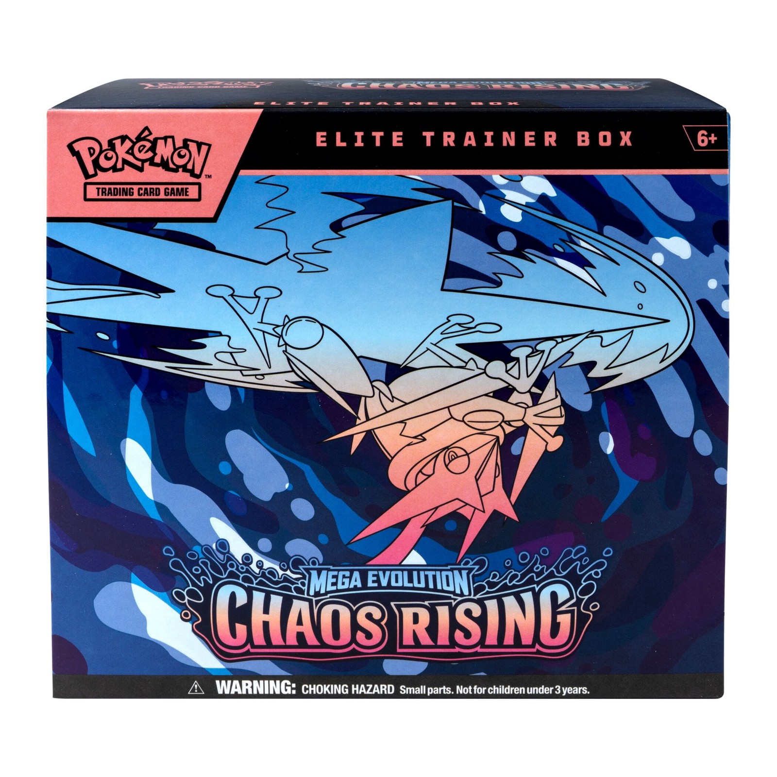 Pokemon Chaos Rising Elite Trainer Box Mega Evolution Expansion with 9 Booster