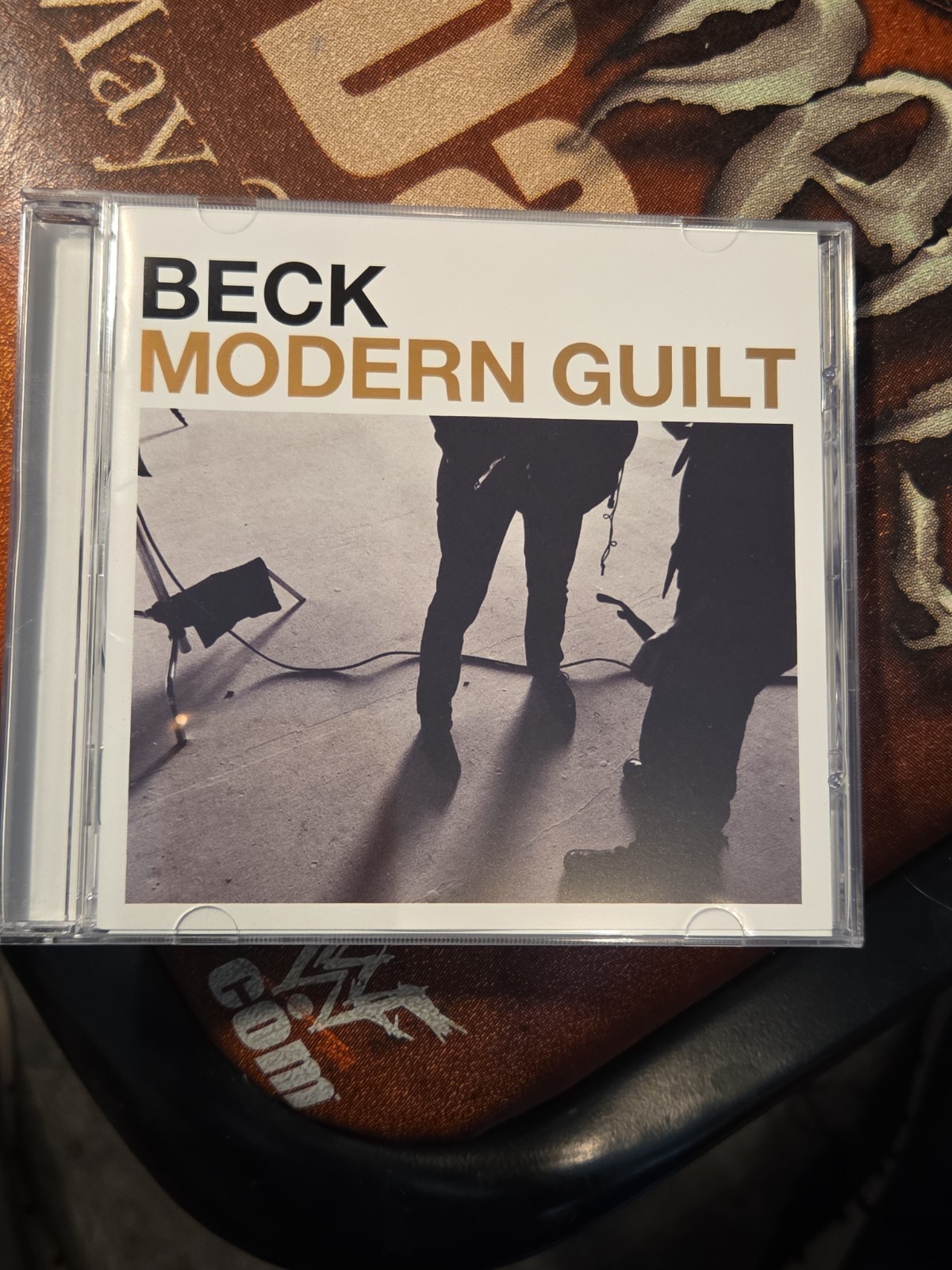BECK Modern Guilt JAPAN CD B0011507 02J Danger Mouse Sticker Sheet Bonus Tracks