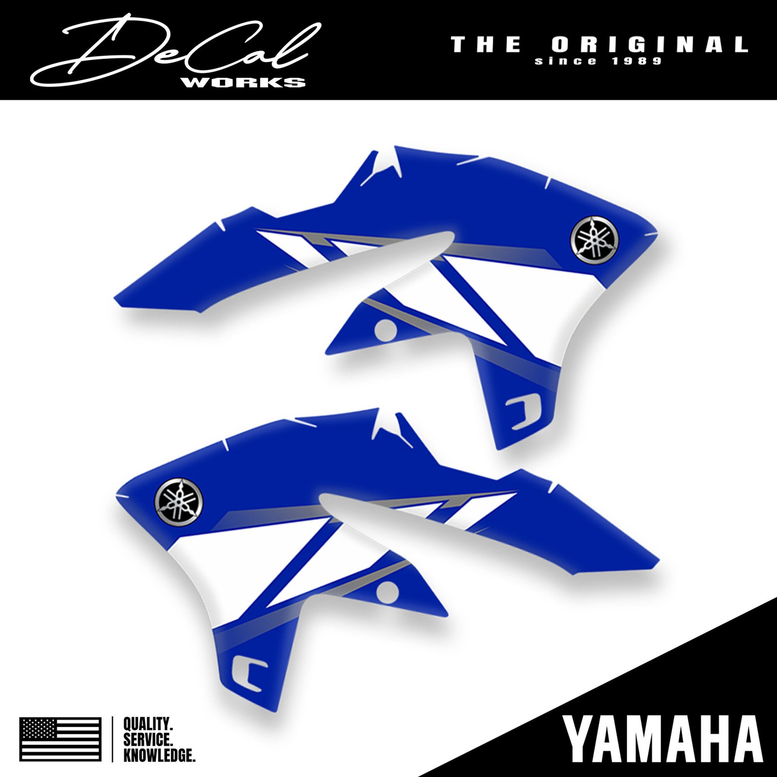 Officially Licensed Yamaha 01 Design Replica Rad Shroud Graphics Kit