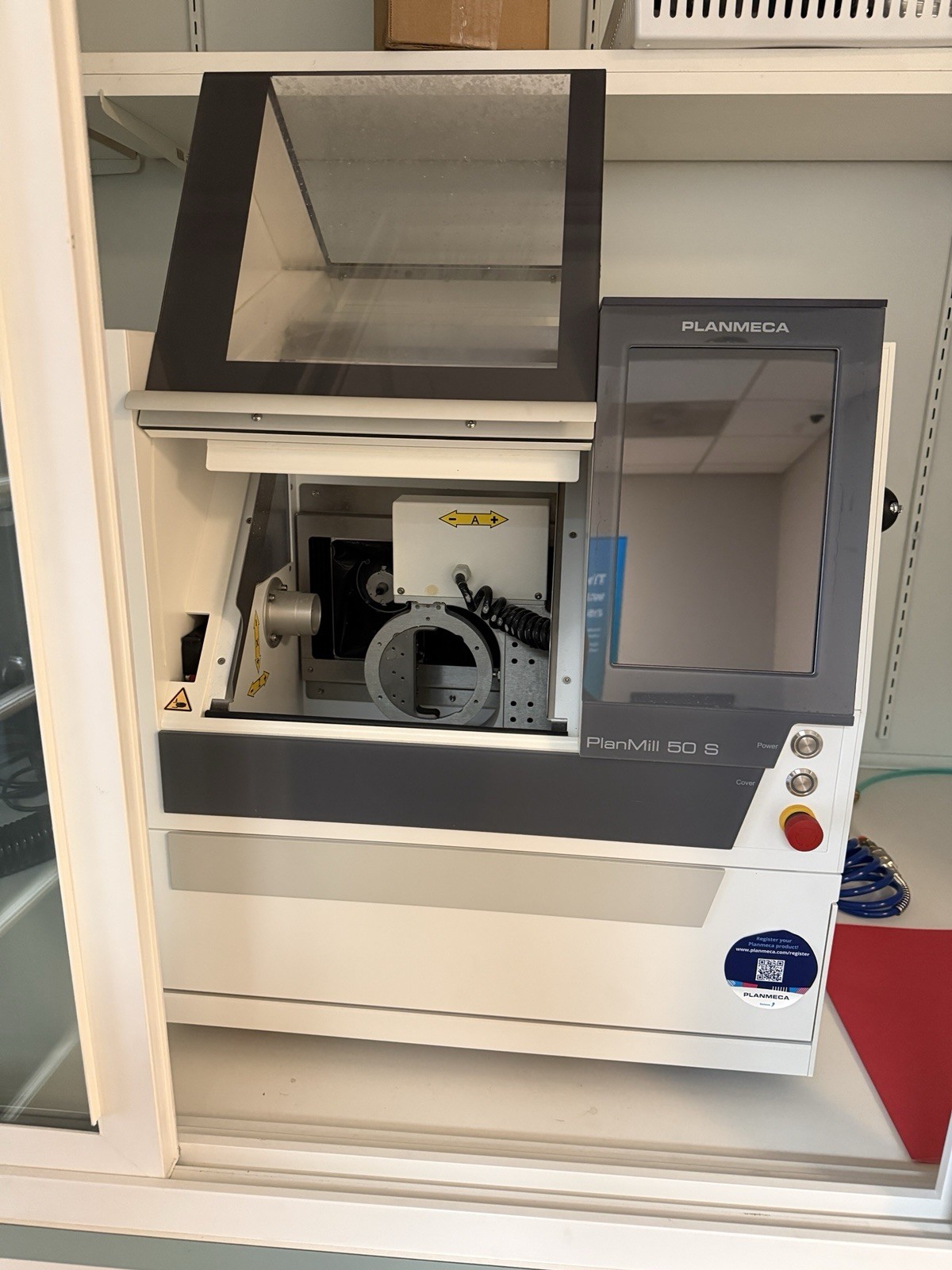 Planmeca PlanMill 50 S Dental CAD/CAM Milling Machine with imes-icore iVAC eco+