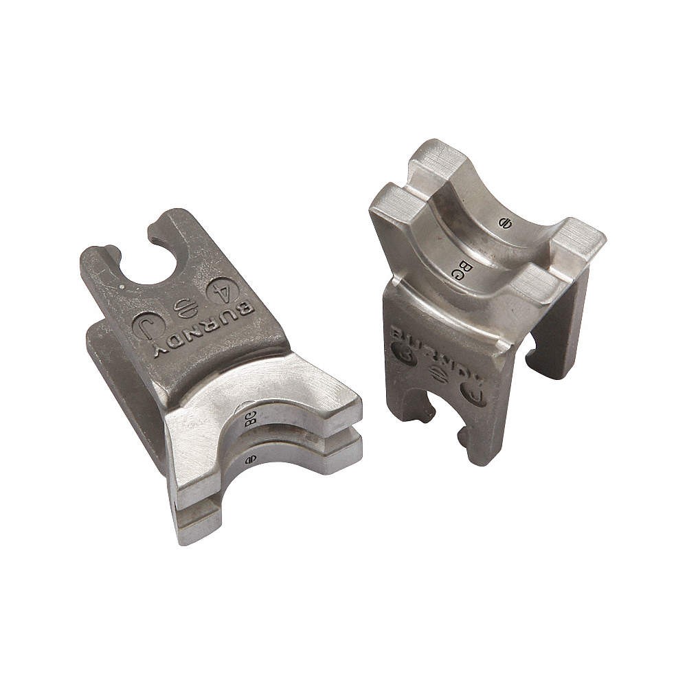 BURNDY WBG Crimping Die,W Style,6 tons,6 to 2 AWG 22P125