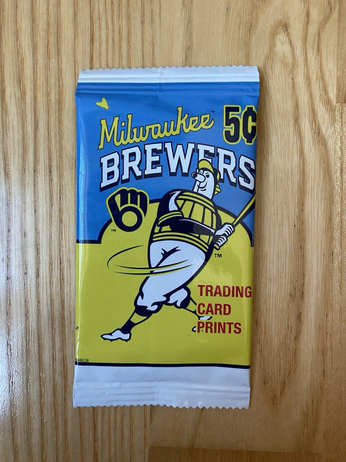 2025 Milwaukee Brewers Police Unopened Pack 2nd Edition Pop Fly Comic Cards