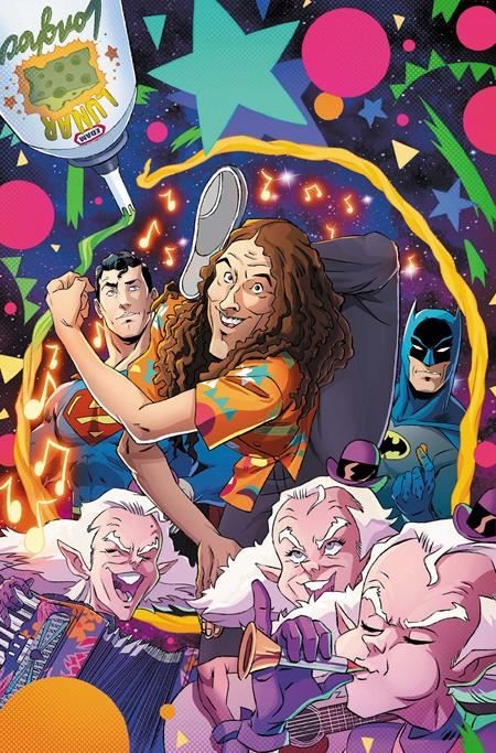 Batman Superman Weird Al Worlds Weirdest #1 Cvr A Dan Schoening DC Comics