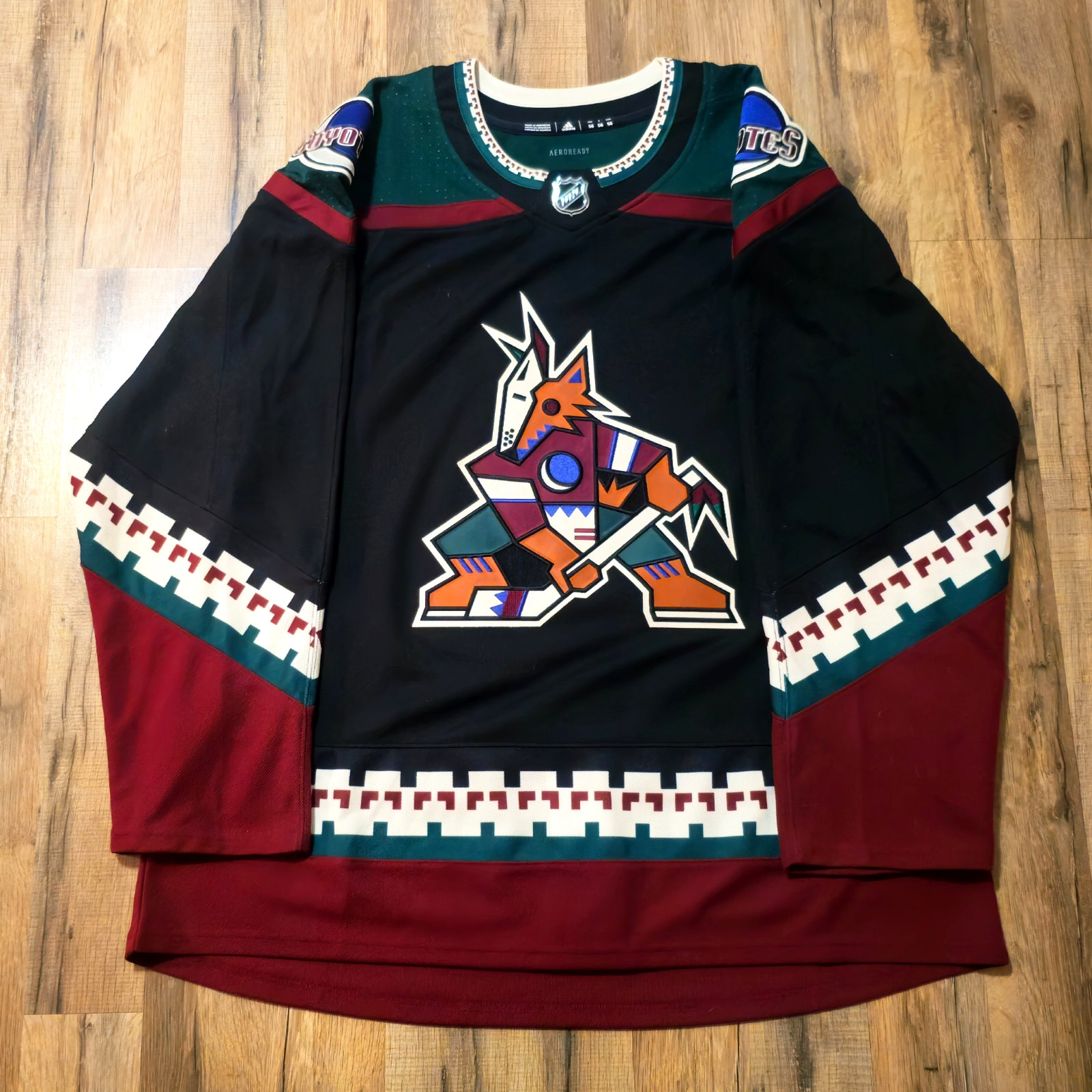 ARIZONA COYOTES Adidas Utah Mammoth Kachina NHL Hockey Jersey Size 56 New Men\'s
