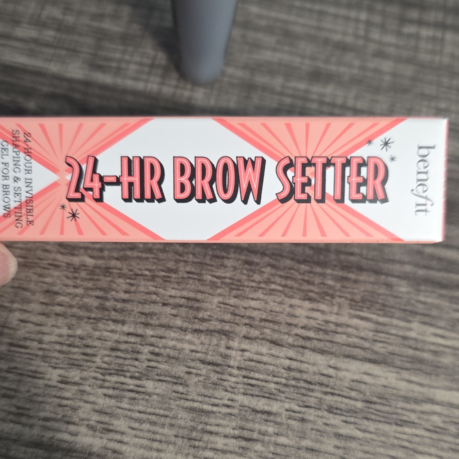 Benefit 24-HR Brow Setter Clear Eyebrow Gel Long-Lasting Flake-Free 0.06oz