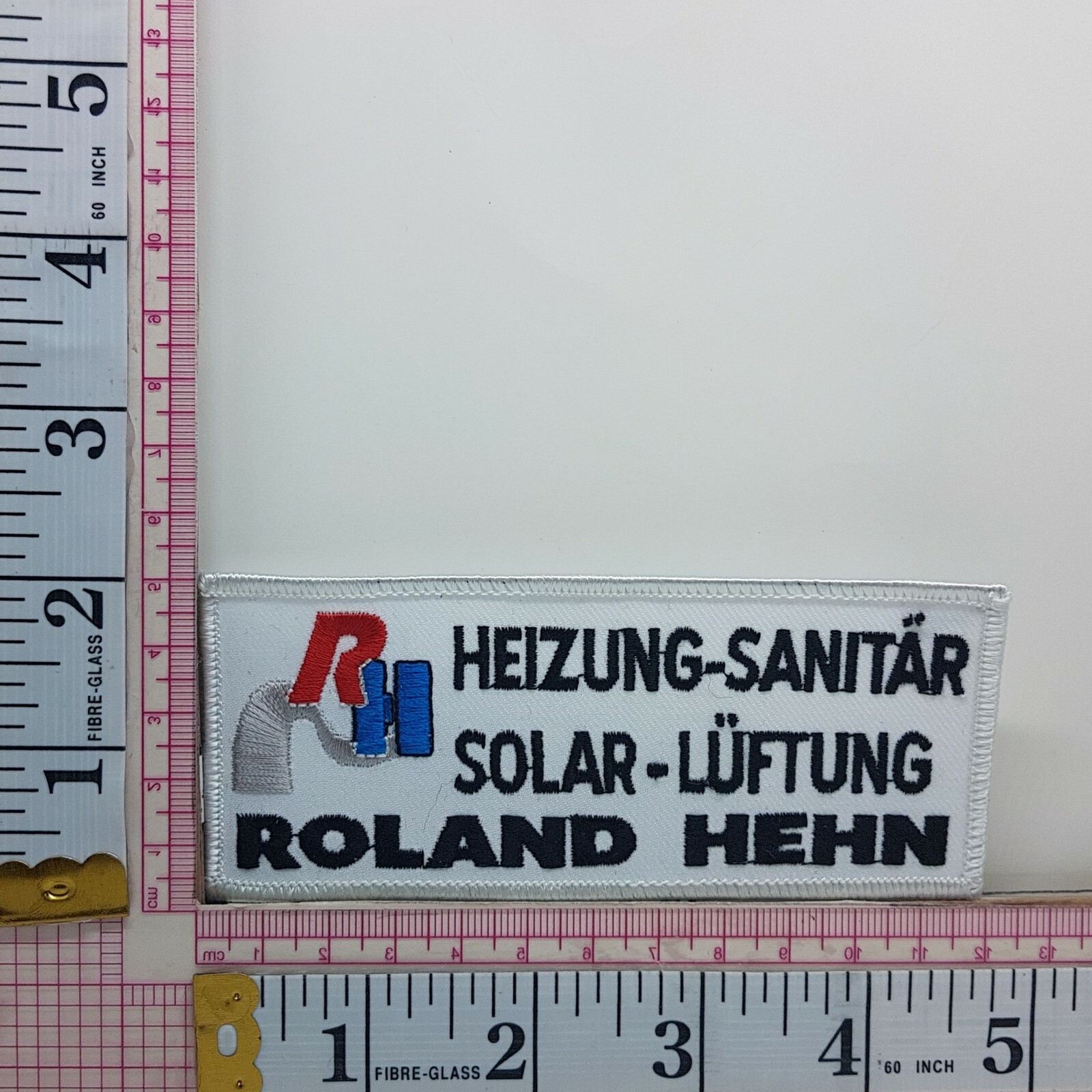 Roland Hehn Heizung Sanitär Solar Lüftung Patch Crest Badge Applique J3 Roland Hehn Heizung Sanitär Solar Lüftung Patch Crest Badge Applique J3