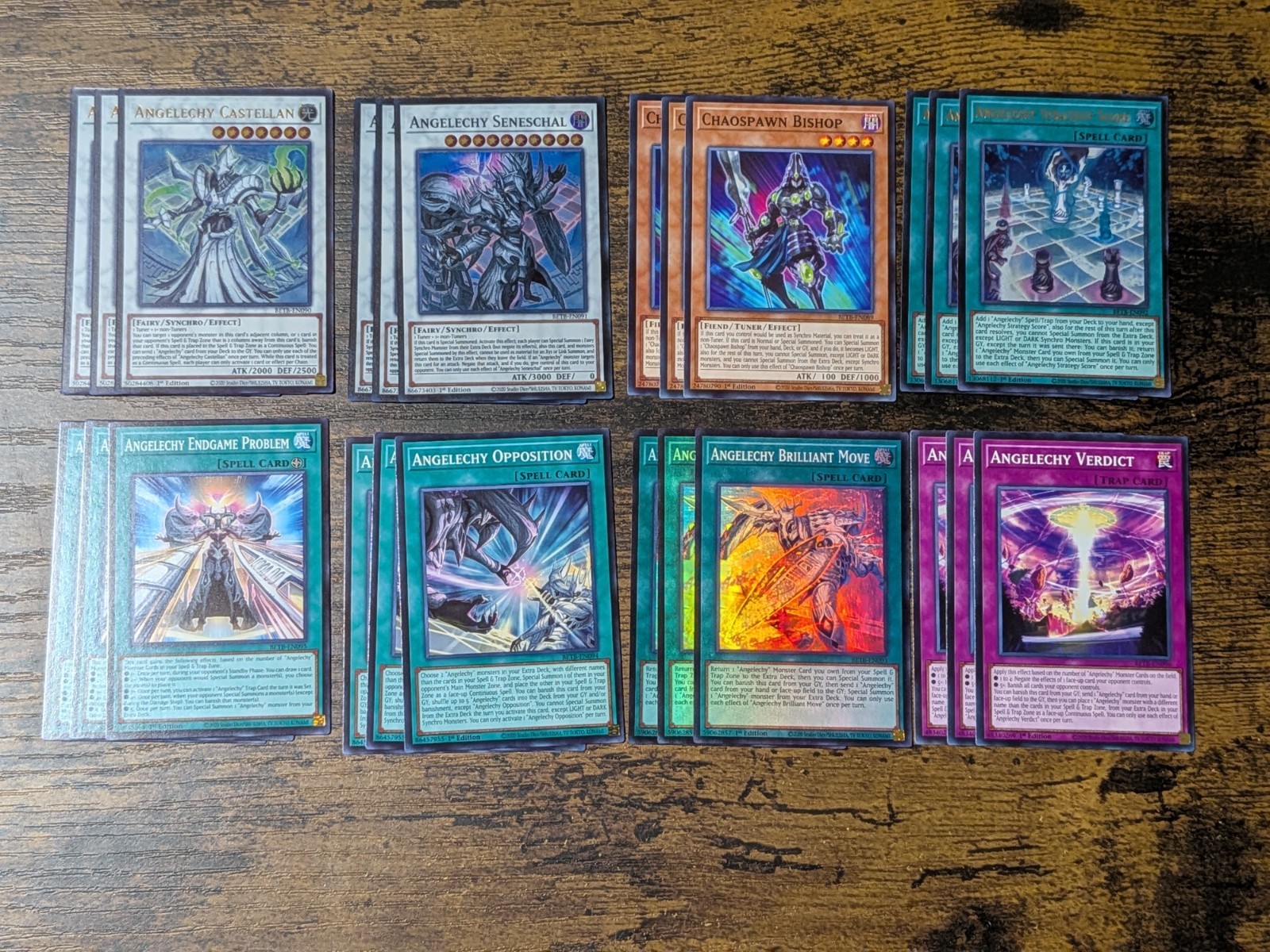 Angelechy 24 Card Deck Core Beyond the Brave BETB-EN Yugioh Ships Next Day Angelechy 24 Card Deck Core Beyond the Brave BETB-EN Yugioh Ships Next Day