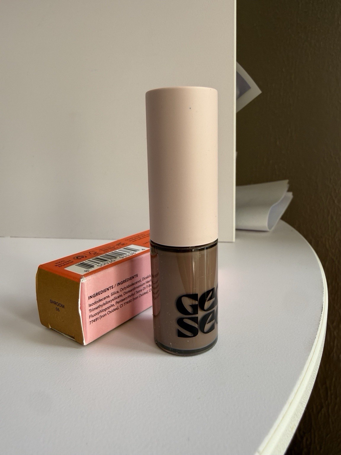 Gen See Mixed Media Matte Liquid Eyeshadow Shroom 05 0.23 oz New
