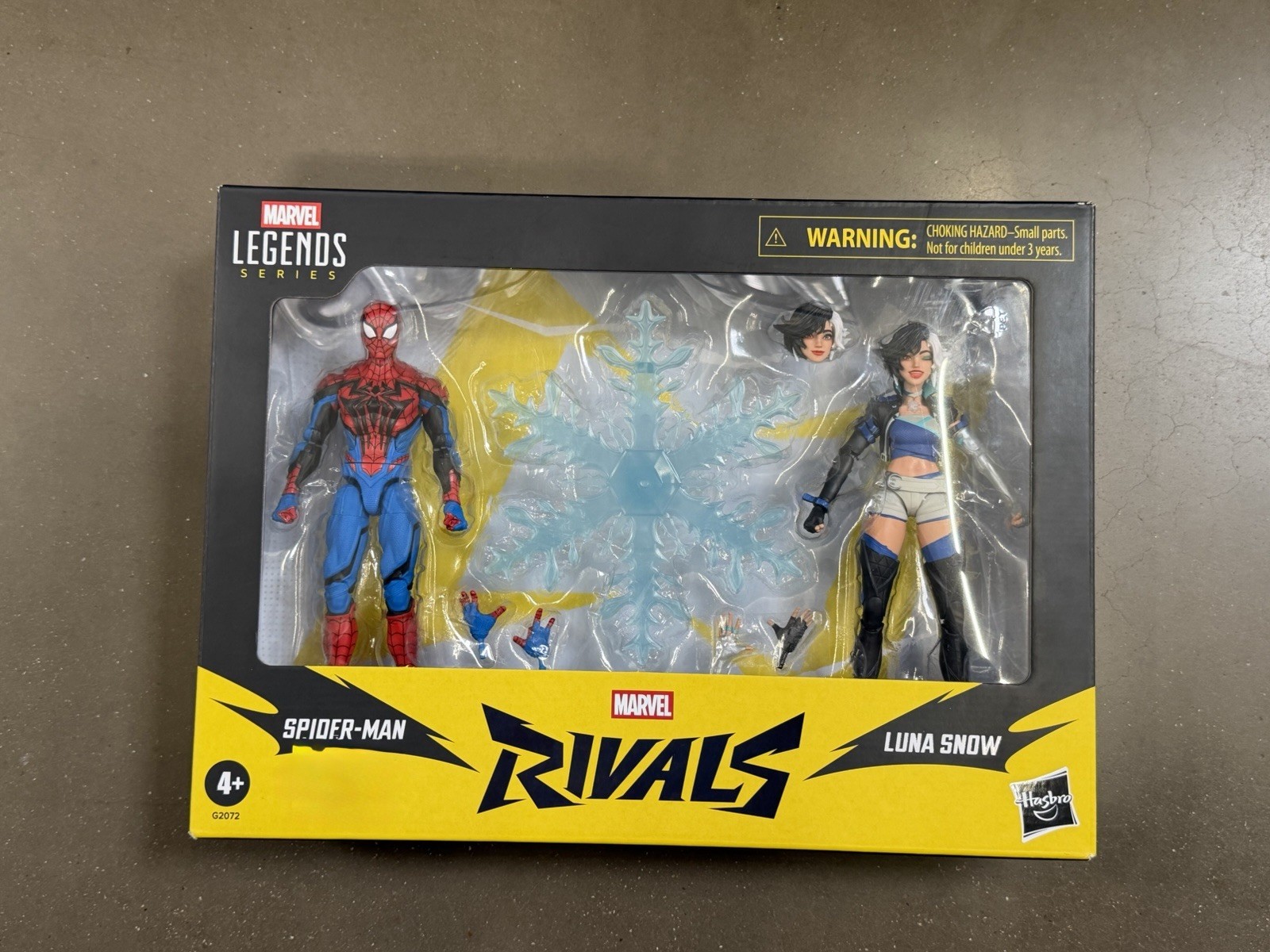 Marvel Legends Rivals Spider-Man & Luna Snow 6-Inch 2-Pack Hasbro G2072 Marvel Legends Rivals Spider-Man & Luna Snow 6-Inch 2-Pack Hasbro G2072