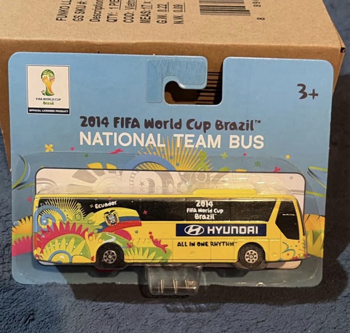 2014 Fifa World Cup Brazil National Team Bus Brazil Ecuador