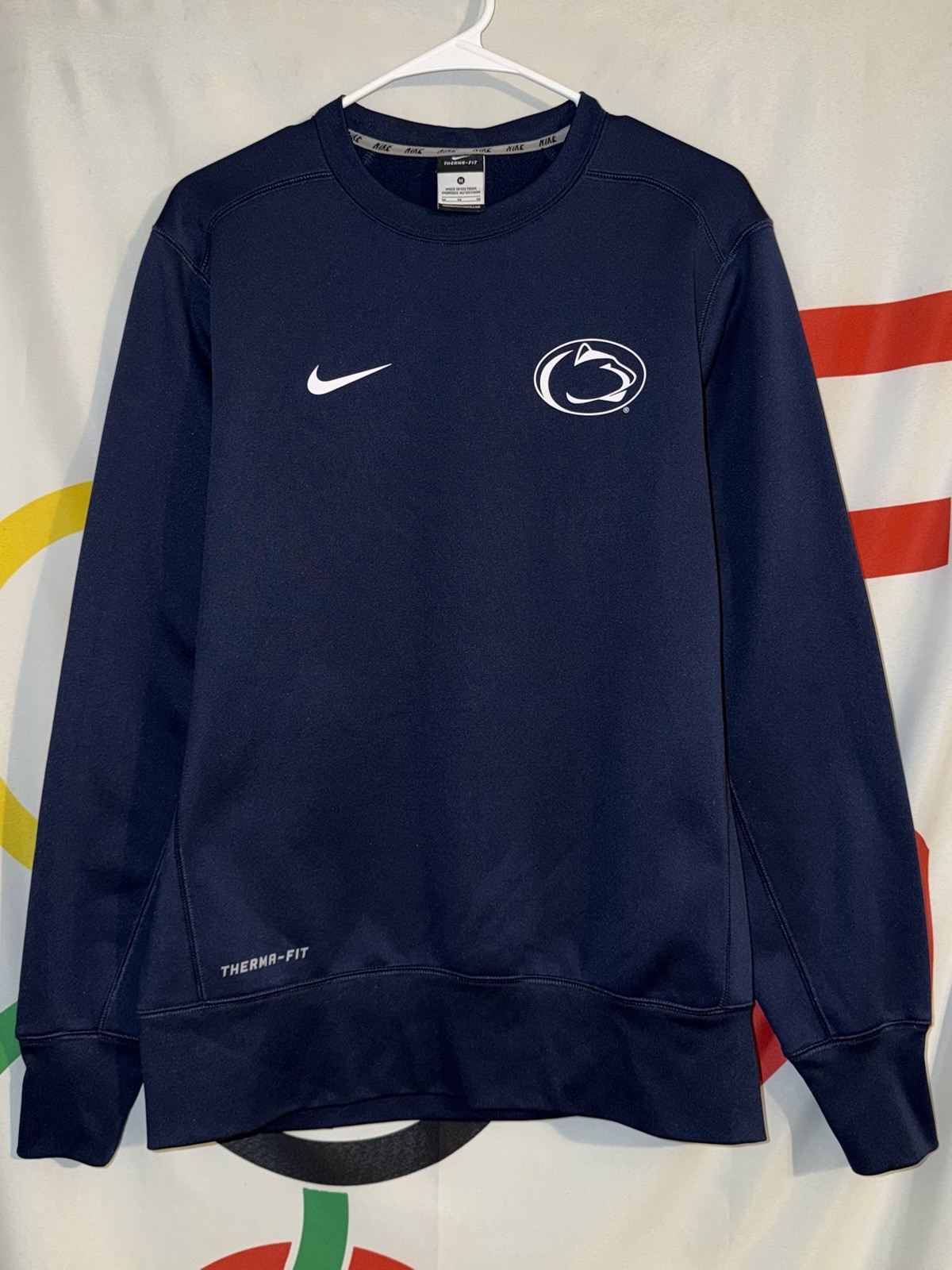 Nike Penn State Nittany Lions Sweatshirt Medium Football Crewneck