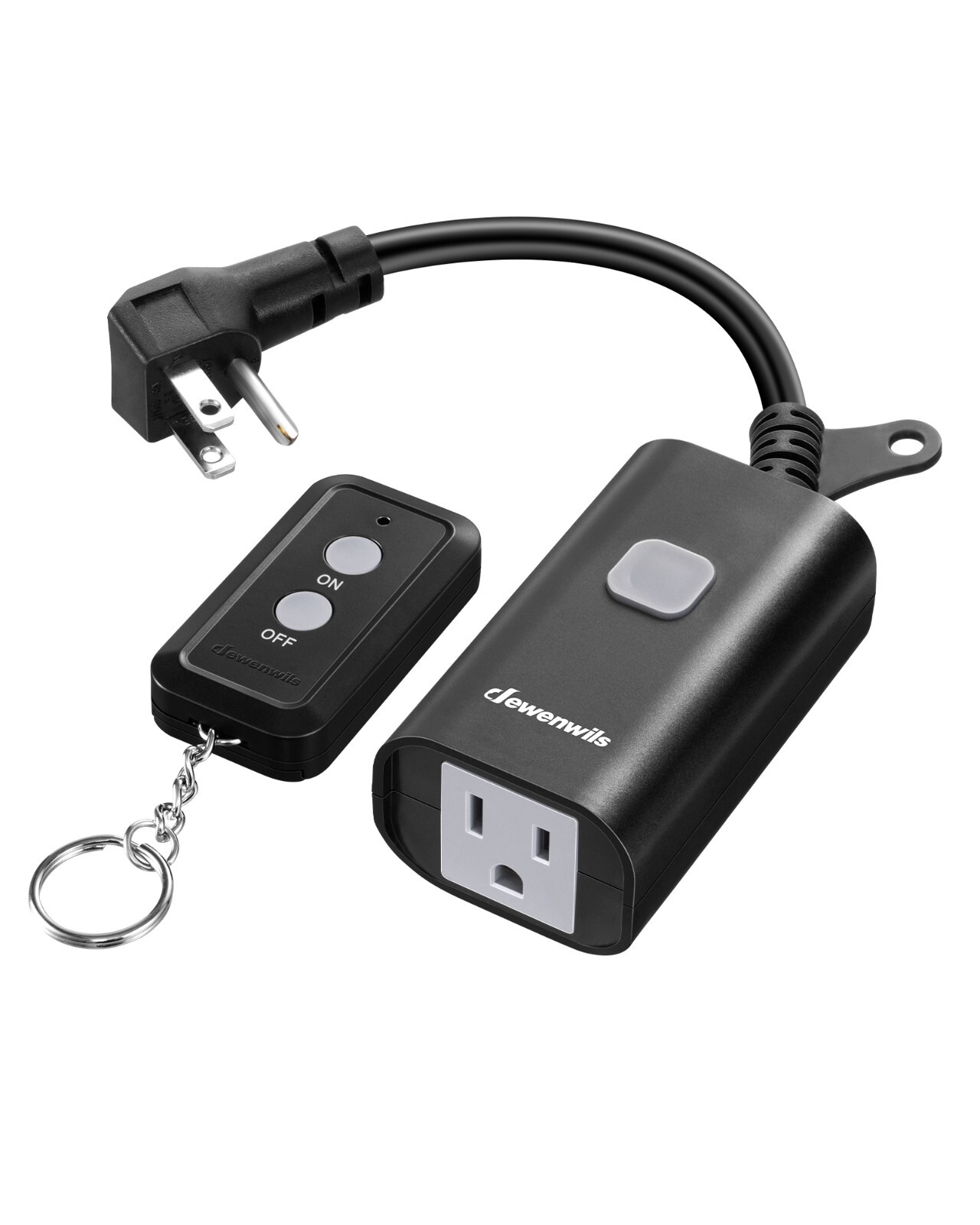 DEWENWILS Outdoor Remote Control Outlet, 15A Wireless Remote Control Switch
