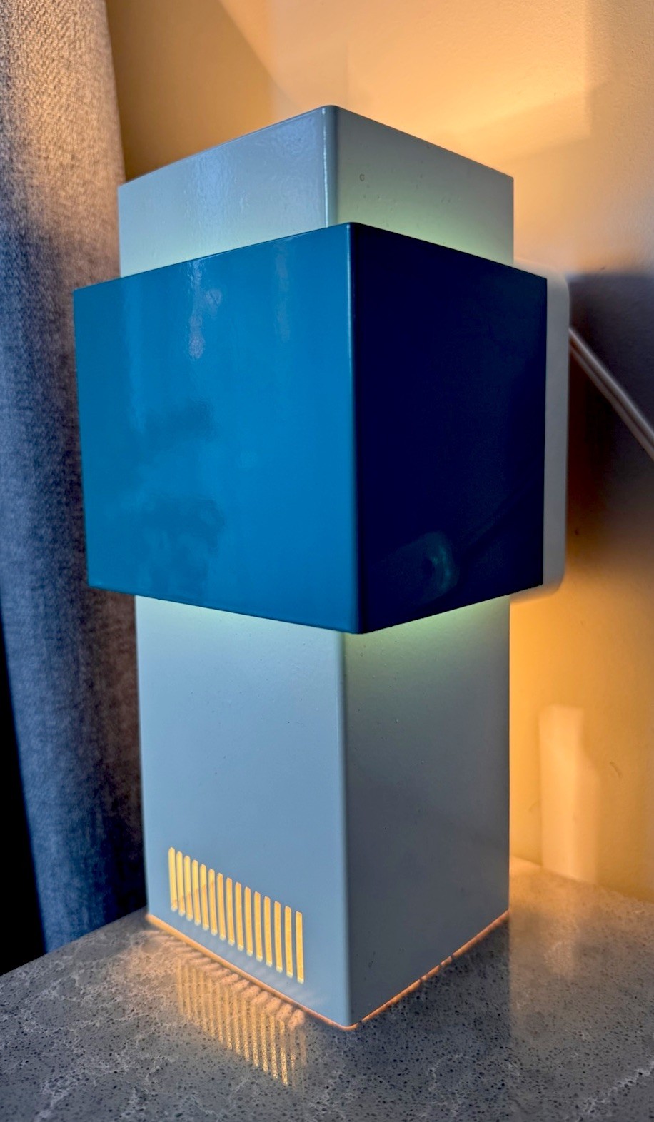 Vintage NOS USSR Mid-century Scone Wall Lamp Metal Soviet Minimalism Lamp