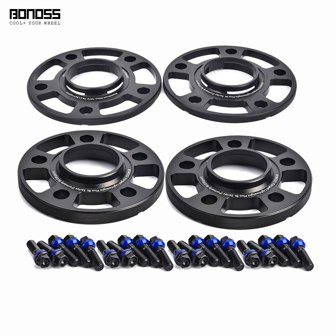 BONOSS 4Pc 7mm+15mm CNC Wheel Spacers Porsche Cayman 718 986 987 981 1997-2018
