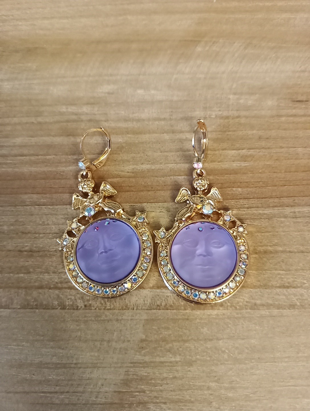 Kirk’s Folly Seaview Moon   Earrings Dangle 
