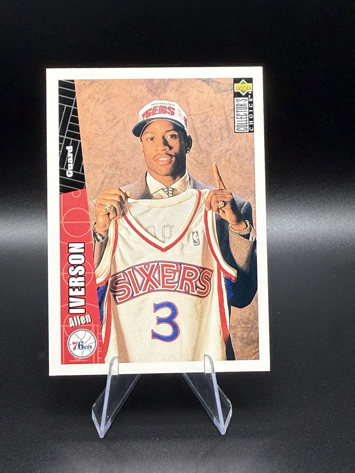Topps 1996-97 Topps #67 Allen Iverson Rookie Philadelphia 76ers