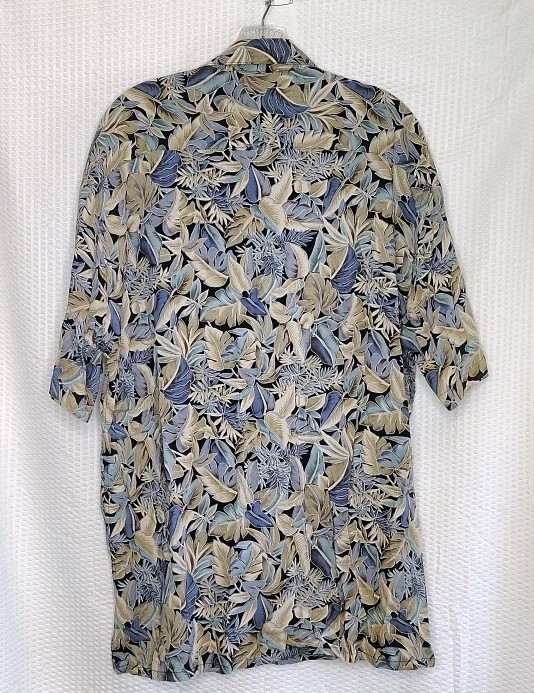 Vintage Campia Moda Camp Shirt Men\'s Medium Hawaiian Vacation Lightweight 