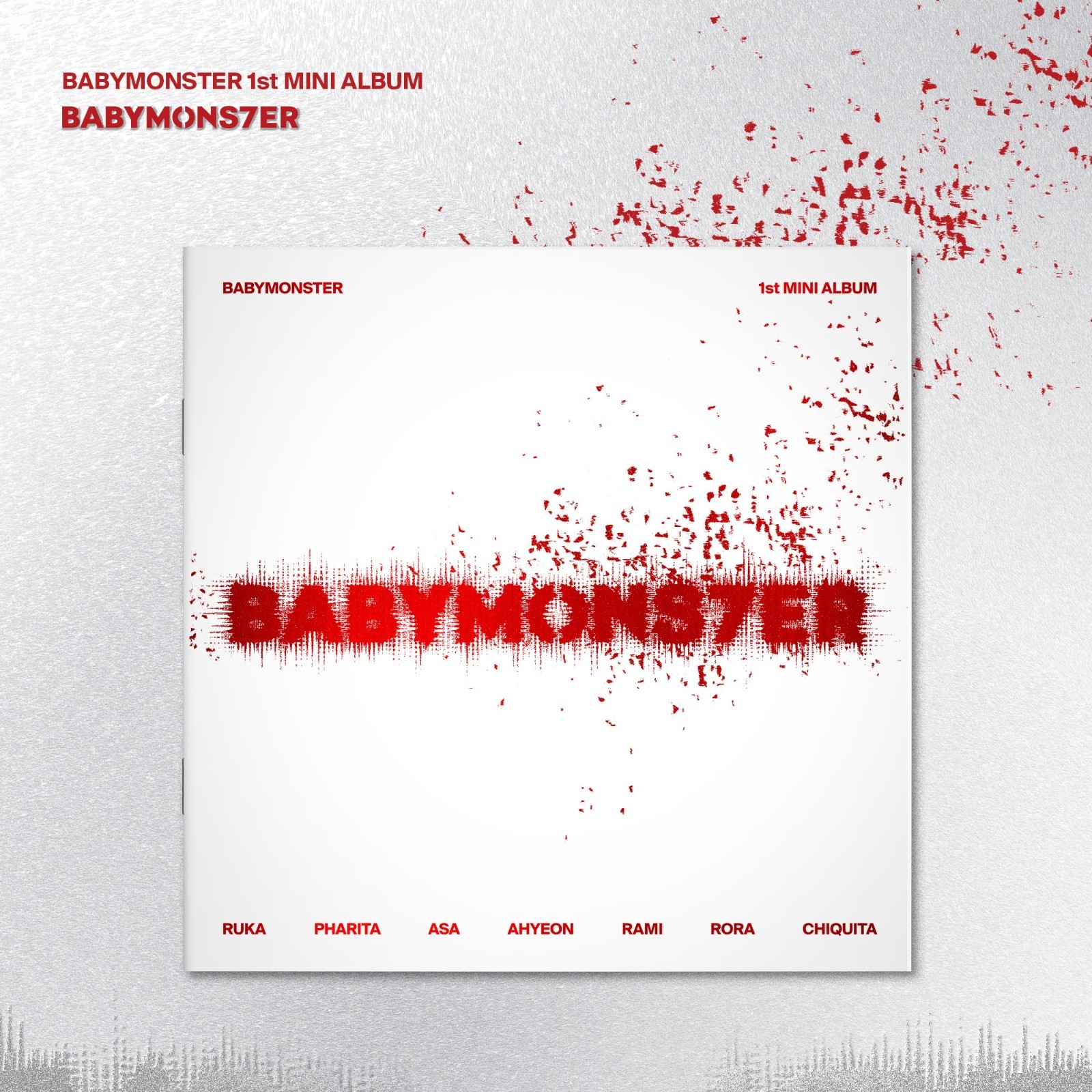 [KPOP REPUBLIC] BABYMONSTER 1st Mini Album 'BABYMONS7ER' (Photobook)