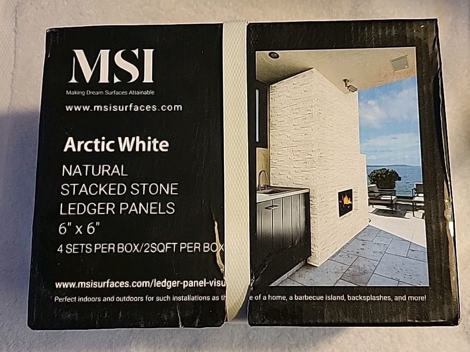 MSI Arctic White Ledger panels 6\ MSI Arctic White Ledger panels 6\